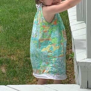 Lilly Pulitzer pillowcase patchwork Dress